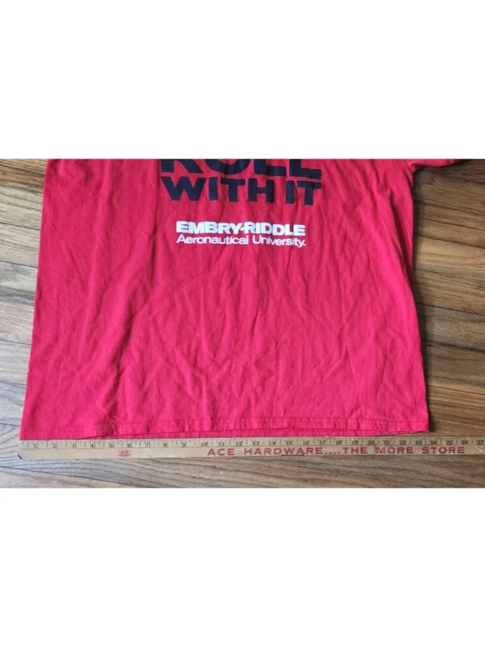 Embry-Riddle Aeronautical University TShirt 2XL XXL Fighter Jet aviation ERAU - Picture 6 of 8